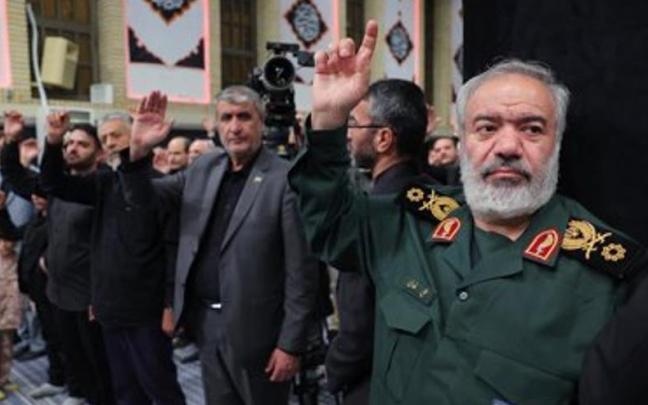 Mandos de la Guardia Revolucionaria iraní