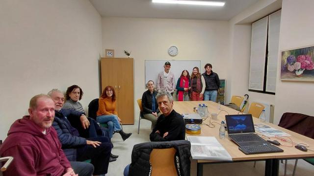 La tertulia en inglés reunió a 10 personas de diferente procedencia