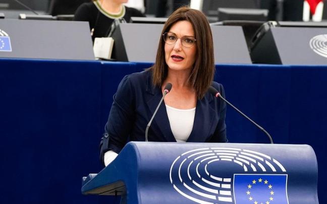 La eurodiputada del PNV, Oihane Agirregoitia