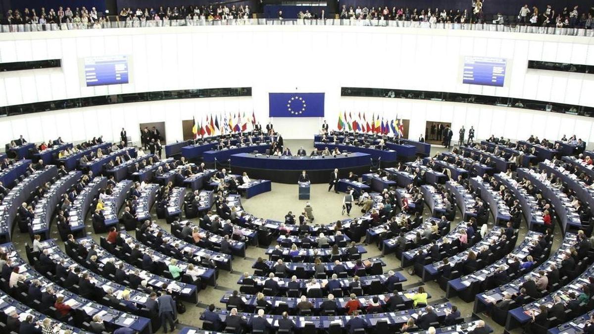 El Parlamento Europeo en una imagen de archivo.