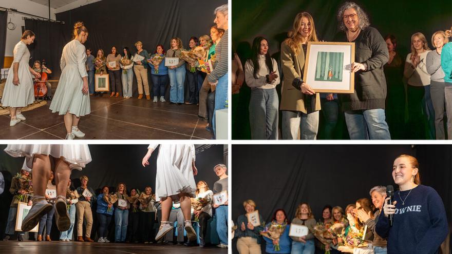 Collage del evento del viernes en Orio.