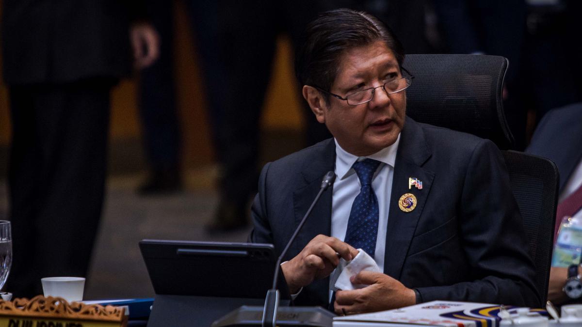 El presidente de Filipinas, Ferdinand Marcos Jr.