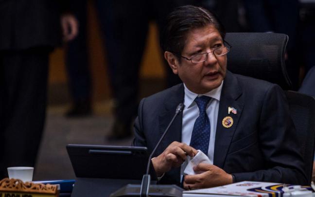 El presidente de Filipinas, Ferdinand Marcos Jr.