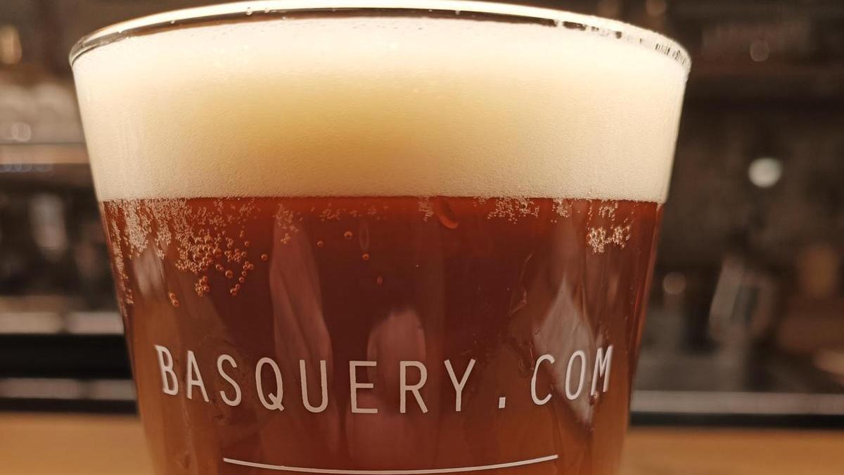 Una cerveza artesana elaborada en Basquery.