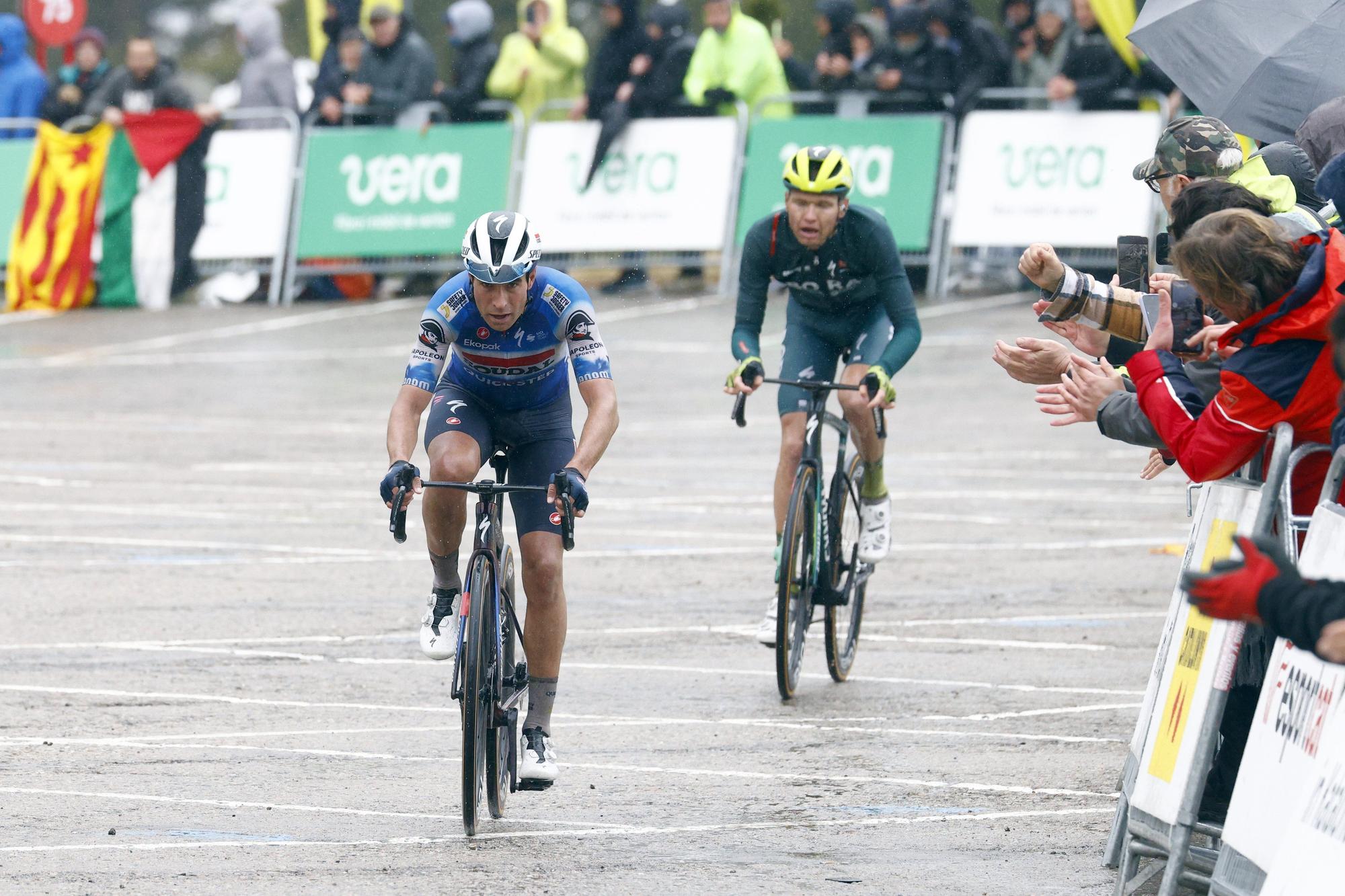Mikel Landa, en la pasada edición de la Volta.