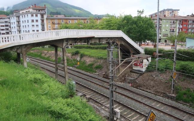 El puente que será derribado este fin de semana.