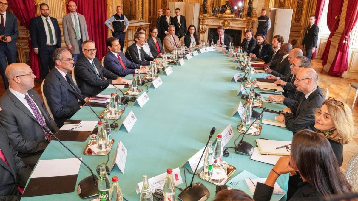 La reunión del jueves en París entre representantes de EE.UU. Francia, Reino Unido y Alemania para tratar la paz en Ucrania.
