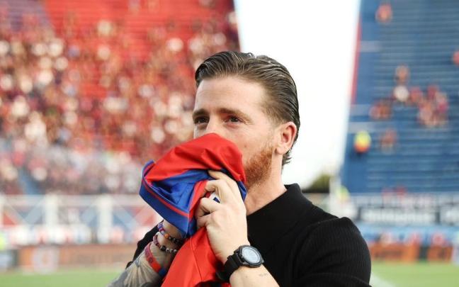 Muniain en el homenaje