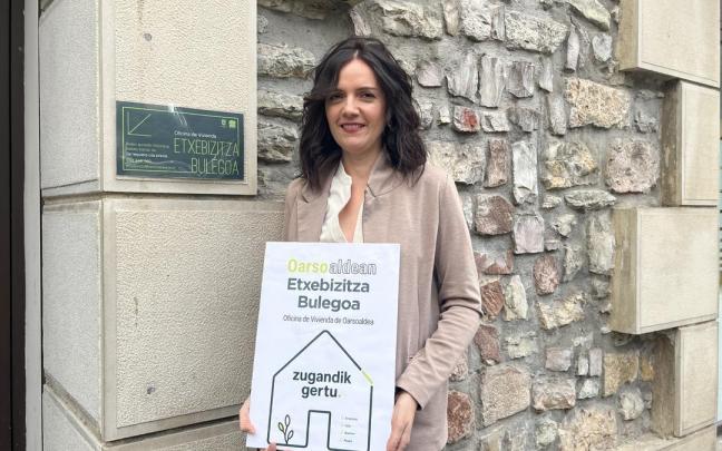 Aitziber Zinkunegi, técnica de Oficina de Vivienda.