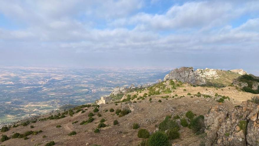 Vistas desde las ruinas del Toloño