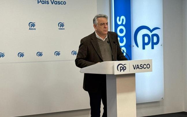 El presidente del PP de la CAV, Javier de Andrés