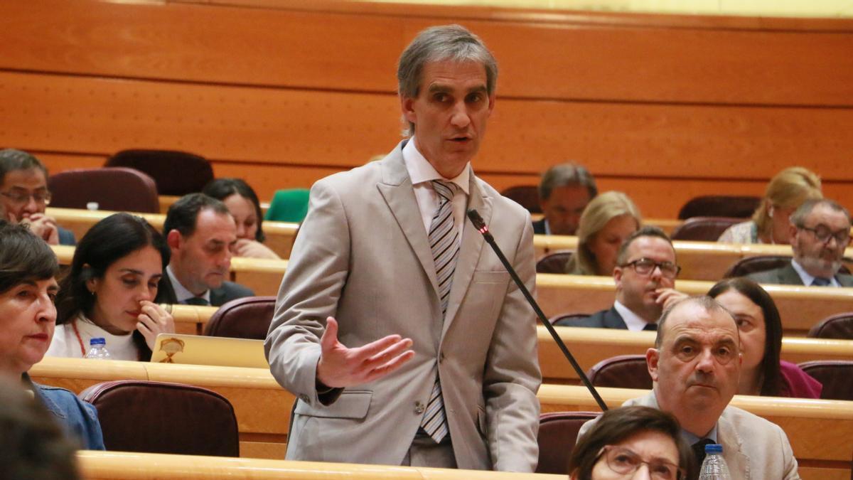 El senador del PNV, Igotz López