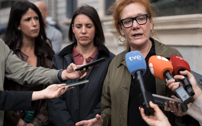 Iniciativa en apoyo a Cristina Fallarás y en contra de la violencia machista. Diego Radamés - Europa Press