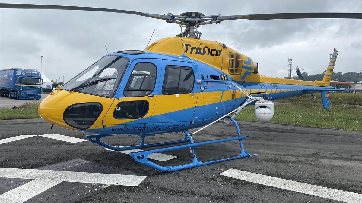 Helicóptero Pegasus de la DGT.