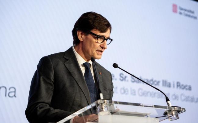 El presidente de la Generalitat de Catalunya, Salvador Illa