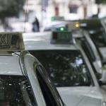 Imagen de archivo de taxis