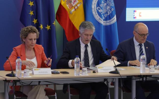 El ministro del Interior, Fernando Grande-Marlaska, presenta los resultados del informe sobre la evolución de los delitos e incidentes de odio en España 2025