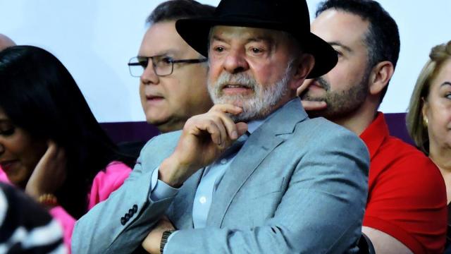 Luiz Inácio Lula da Silva, presidente de Brasil.