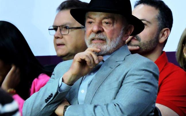 Luiz Inácio Lula da Silva, presidente de Brasil.