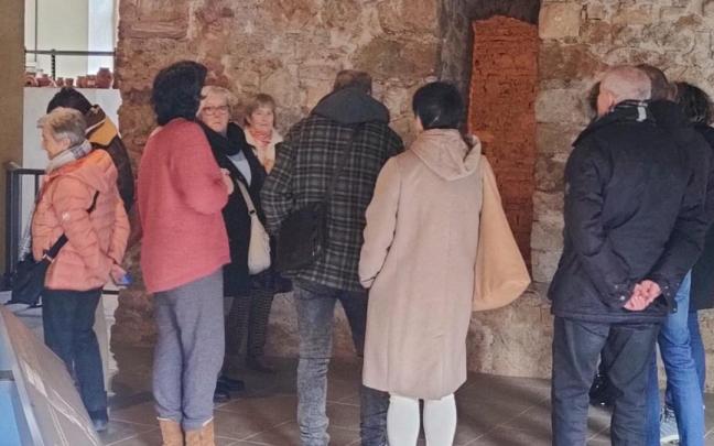 Visita al horno de Zubiate.
