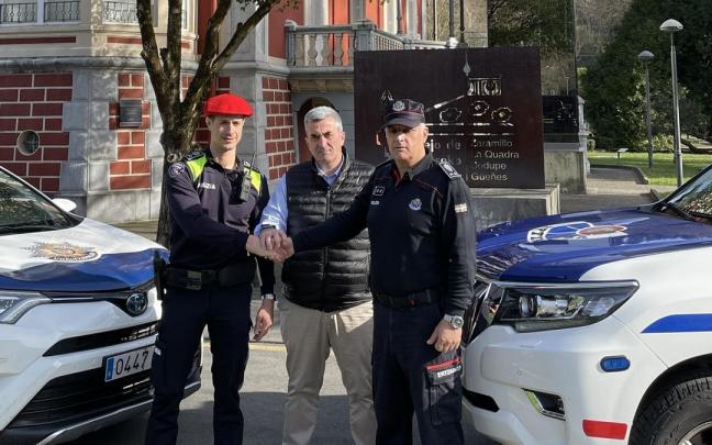Ertzaintza y Policía Local cooperan en Güeñes