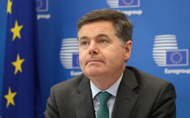 El presidente del Eurogrupo, Paschal Donohoe. El presidente del Eurogrupo, Paschal Donohoe.
