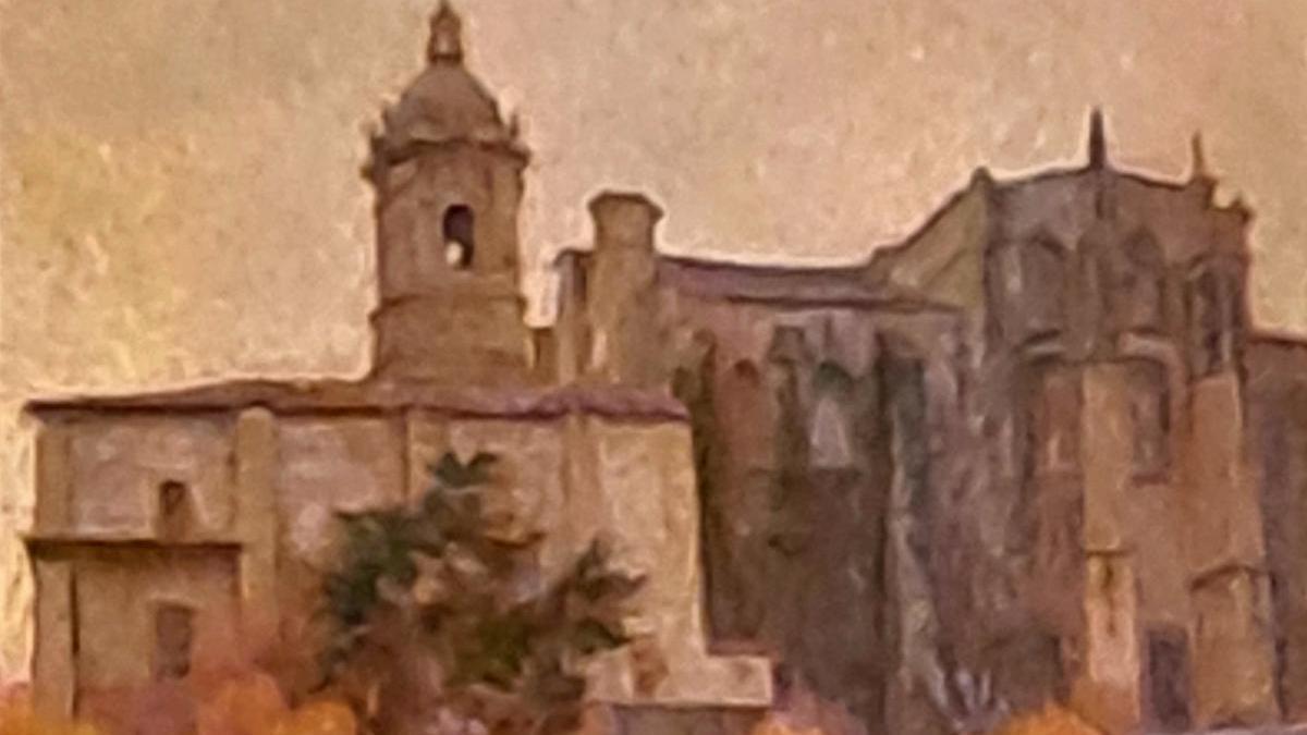 Hondarribia pintada por Enrique Arbizu.