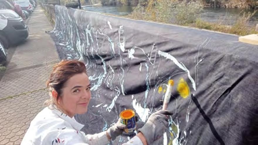 La artista donostiarra Nora Pilarte.