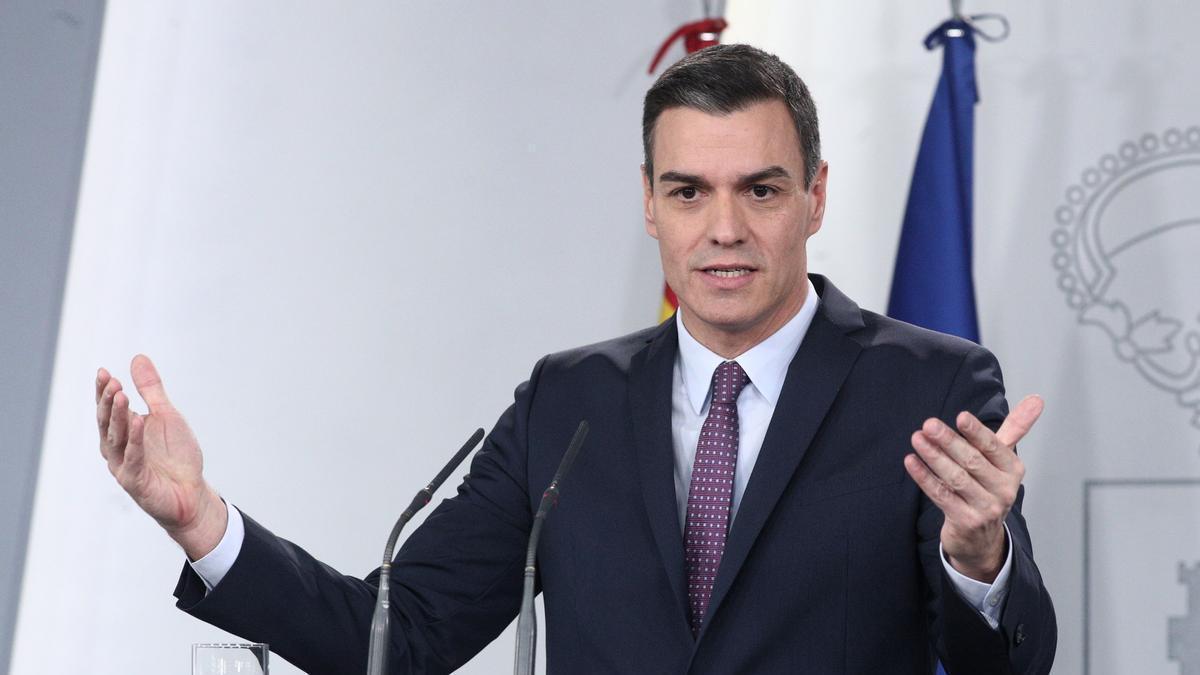 Pedro Sánchez, presidente del Gobierno