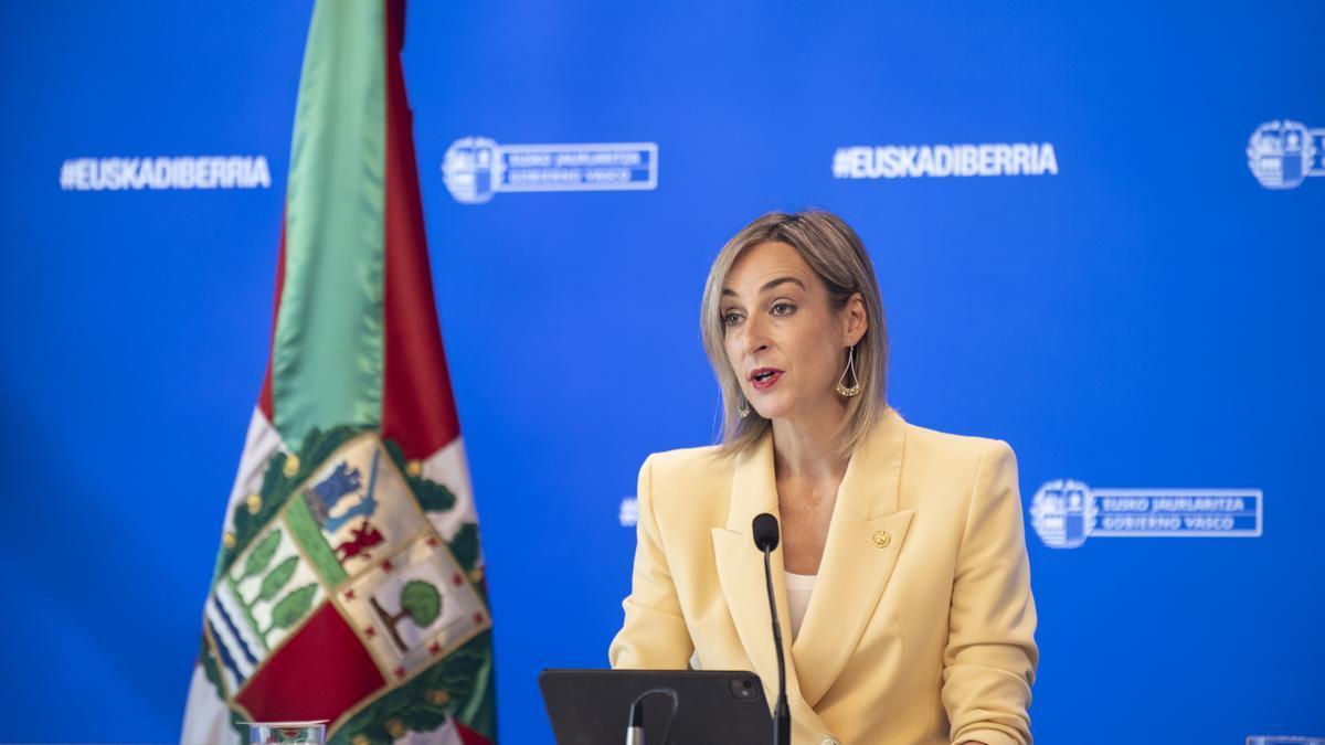 La consejera de Autogobierno, Maria Ubarretxena