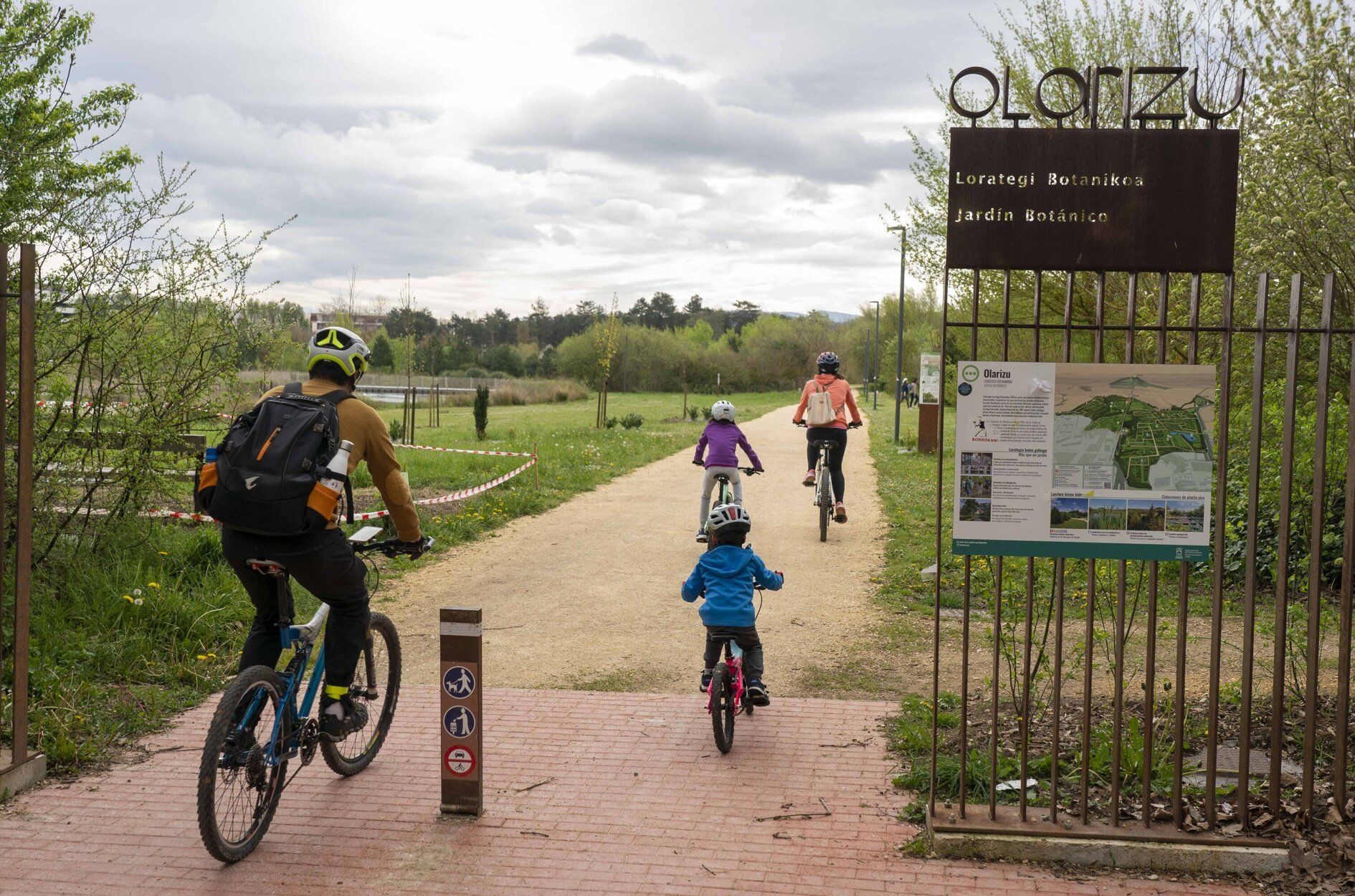 Jardín Botánico de Olarizu.