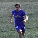 Ander Castillo durante un partido con el Santurtzi