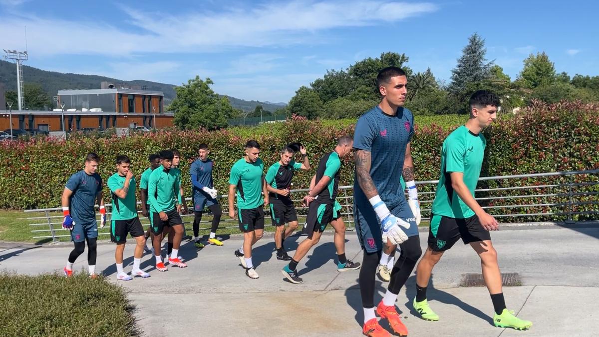 El Athletic ha regresado hoy a los entrenamientos