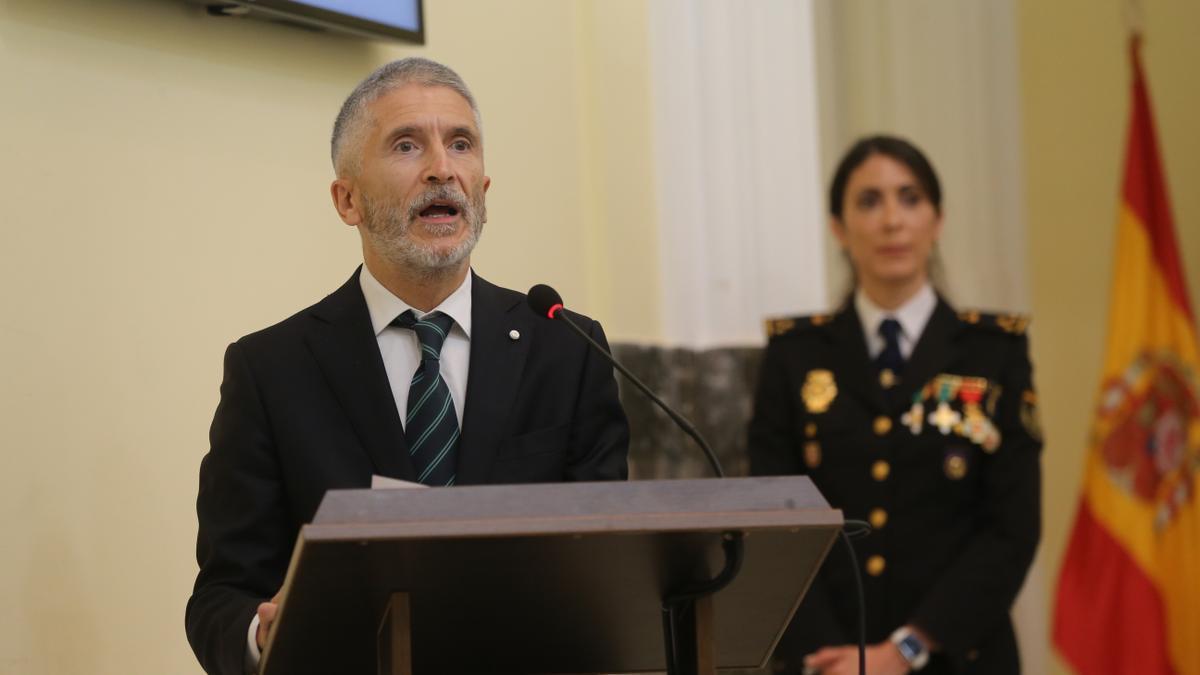 El ministro del Interior, Fernando Grande-Marlaska.