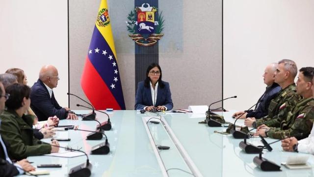 La vicepresidenta de Venezuela, Delcy Rodríguez