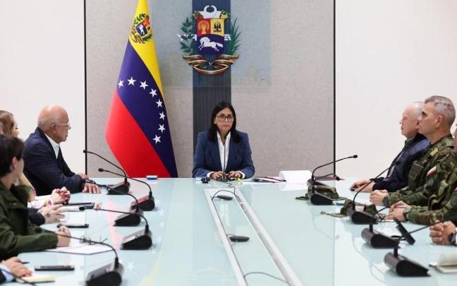 La vicepresidenta de Venezuela, Delcy Rodríguez