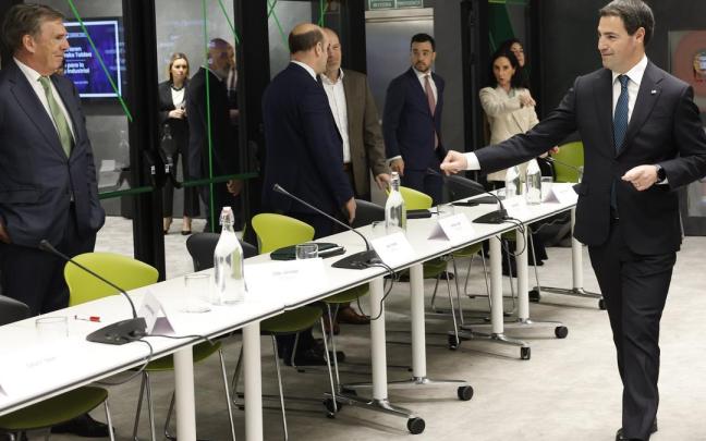 El lehendakari, Imanol Pradales.