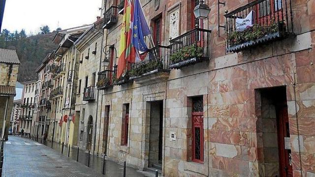 El ayuntamiento de Urretxu.