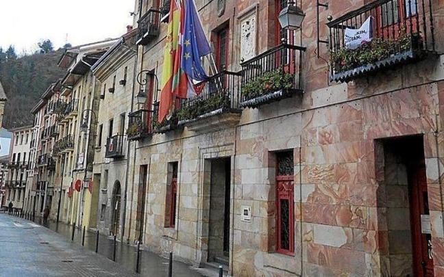 El ayuntamiento de Urretxu.