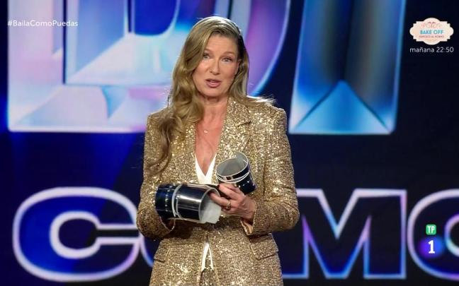 Anne Igartiburu, presentadora de 'Baila como puedas' / TVE Anne Igartiburu, presentadora de 'Baila como puedas'