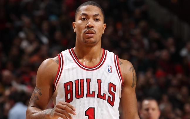 Derrick Rose en sus primeros años en los Bulls.