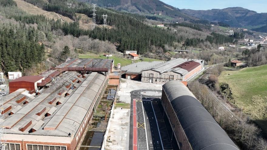 Las instalaciones de la antigua Sidenor.