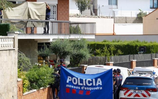 Vivienda en la que fue asesinada una de las mujeres.