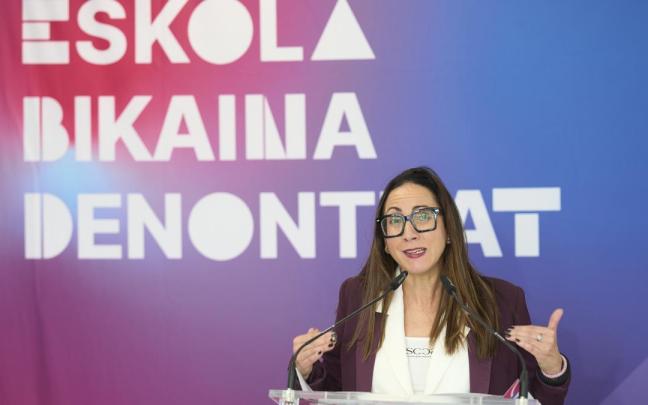 La consejera de Educación, Begoña Pedrosa