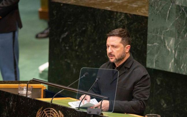 El presidente ucraniano, Volodímir Zelenski.