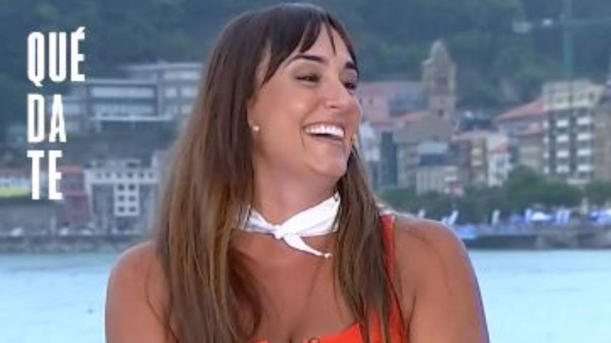 Gabriela Uriarte en el programa 'Quédate' de EITB