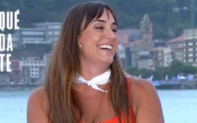 Gabriela Uriarte en el programa 'Quédate' de EITB