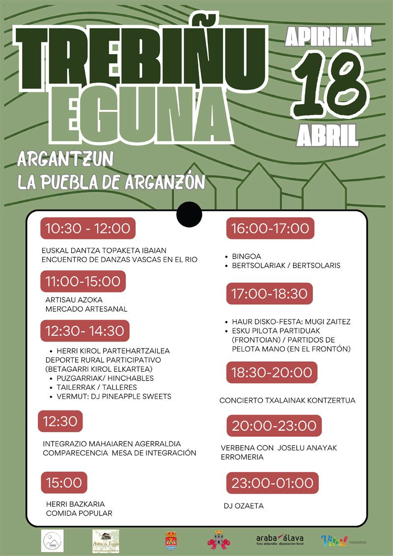 Cartel del Trebiñu Eguna 2026