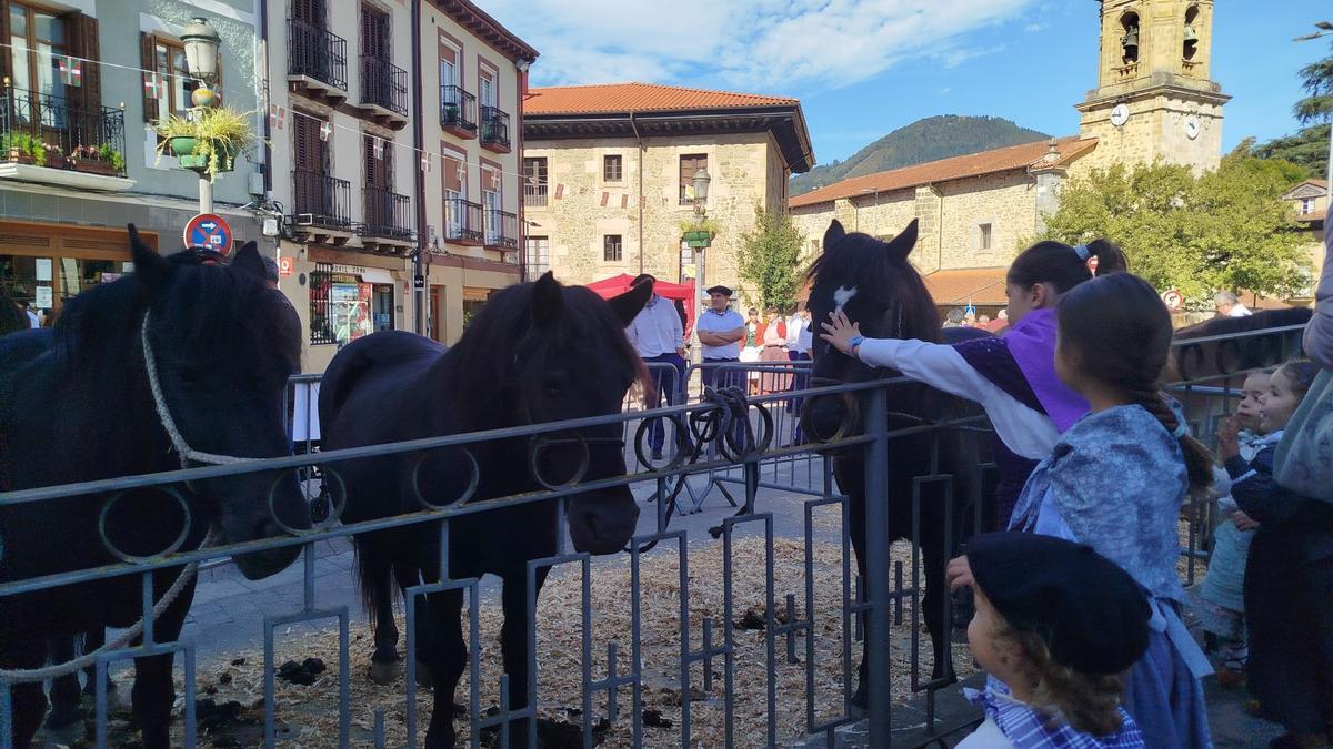 San Migel jaiak, a ritmo de feria en Aretxabaleta