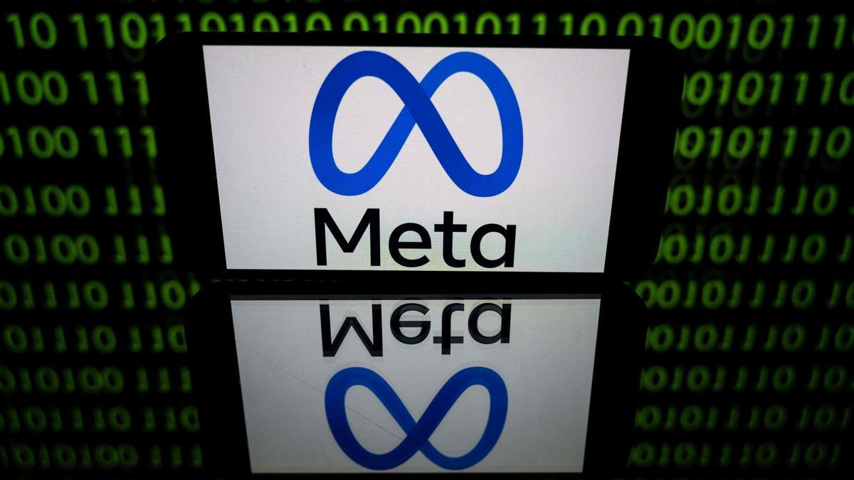 Logo de Meta.